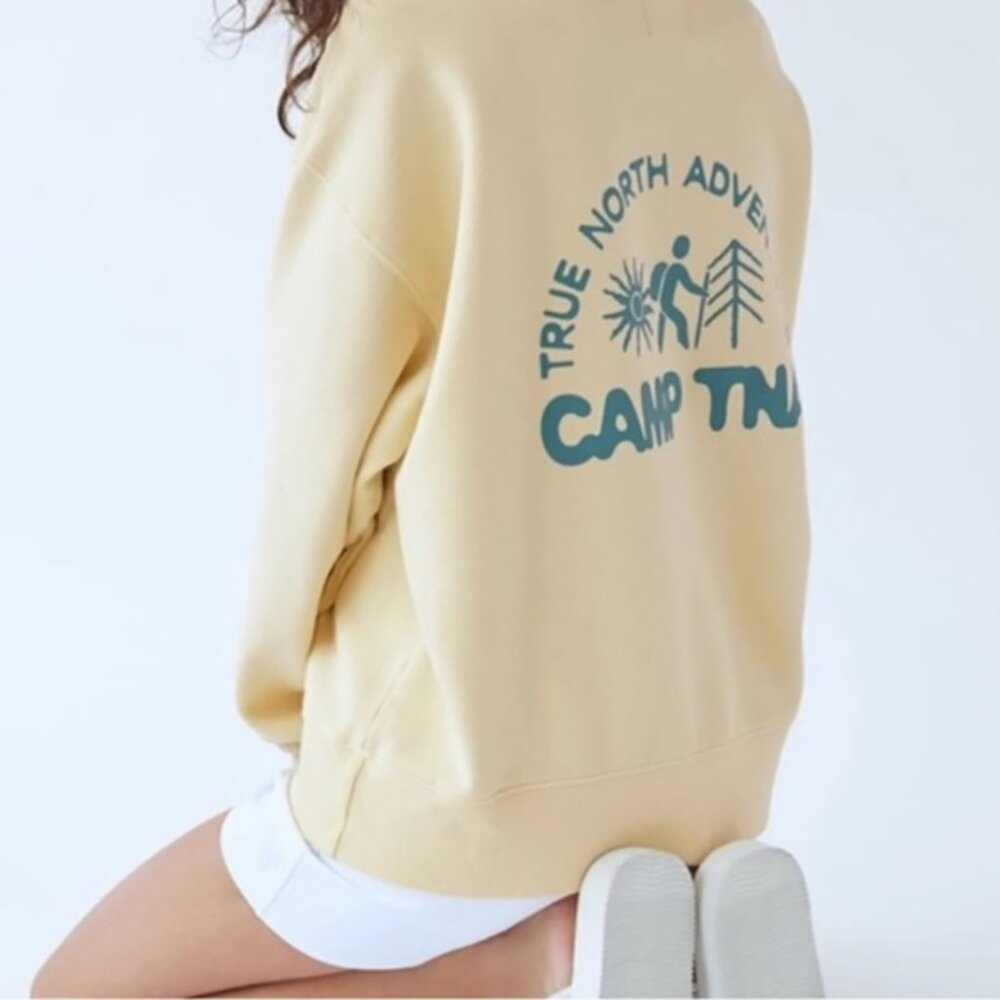 Cozy fleece - camp crewneck